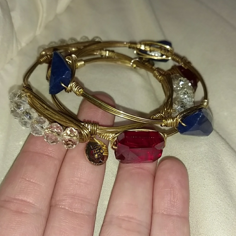 🇺🇲 Bourbon and Bowties Bracelet Red, White &Blue